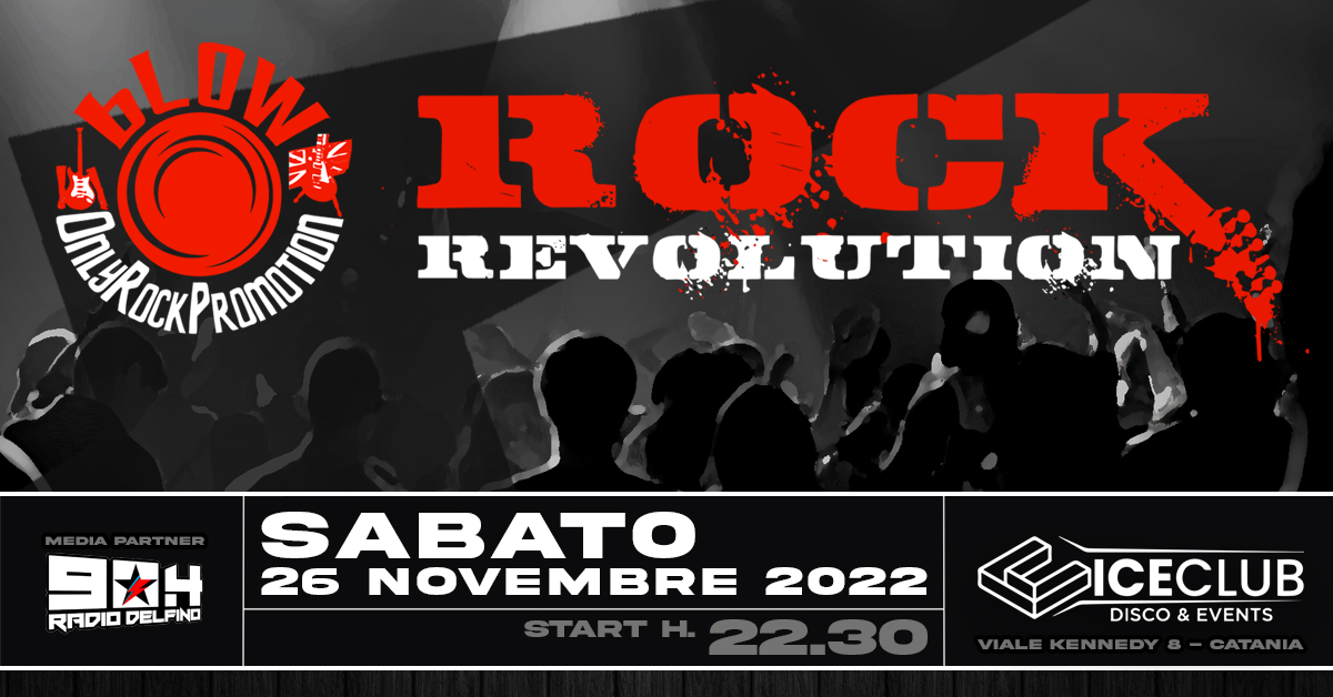 Sab 26 Nov ★ Blow Rock - Rock Revolution ★