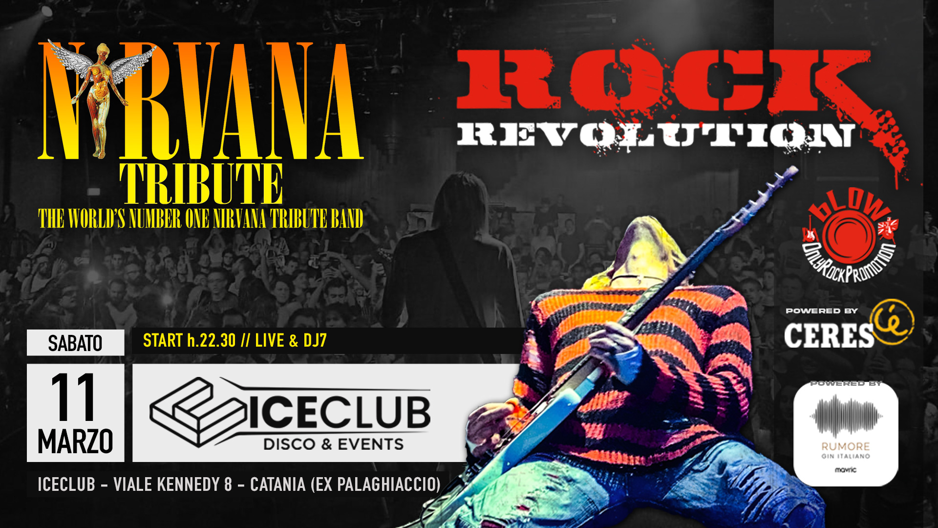 Sab 11 Mar ★ Blow Rock - Rock Revolution ★ Ice Club